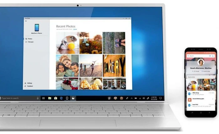 Microsoft ra mắt Your Phone, cho phép người dùng Android kết nối với Windows 10 PC
