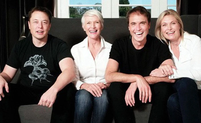 Gia đình toàn doanh nhân máu mặt của Elon Musk: Mẹ là người mẫu nổi tiếng, bố là kỹ sư giàu có, 3 anh chị em, mỗi người tự thành lập nên một công ty ở 3 lĩnh vực khác nhau và đều thành công
