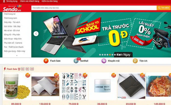 Sendo vừa nhận khoản đầu tư hơn 50 triệu USD, quyết 'khô máu' ở thị trường thương mại điện tử Việt Nam