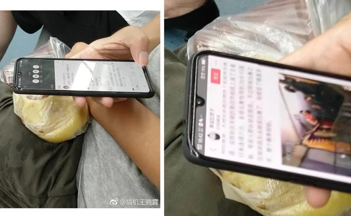 Vivo X23 lộ ảnh thật, tai thỏ giọt nước giống Oppo F9, 10 GB RAM, cảm biến vân tay dưới màn hình?