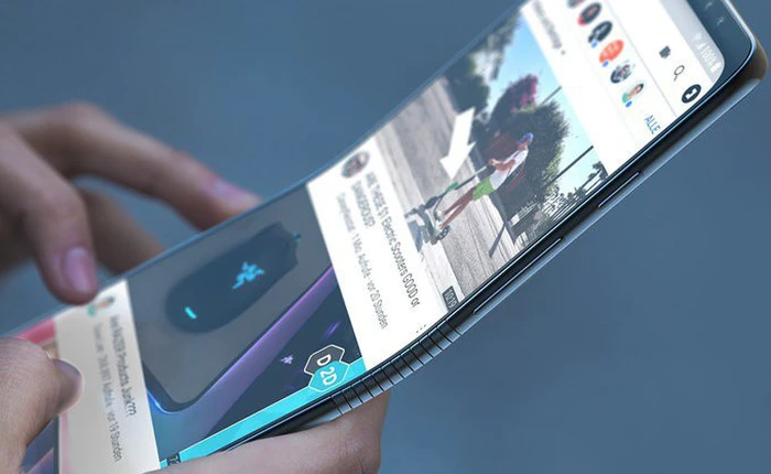 Ngắm concept smartphone màn hình gập Samsung Galaxy F với giá bán dự kiến 1500 USD