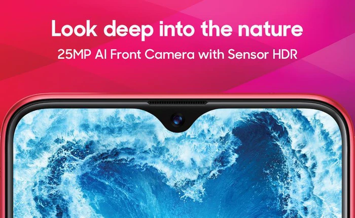 Cận cảnh tai thỏ nhỏ như giọt nước trên Oppo F9/F9 Pro, sẽ ra mắt vào ngày 15/8