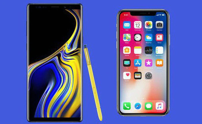 Galaxy Note9 đọ sức iPhone X: 5 bằng chứng cho thấy Samsung đang vượt qua Apple về mặt trải nghiệm người dùng