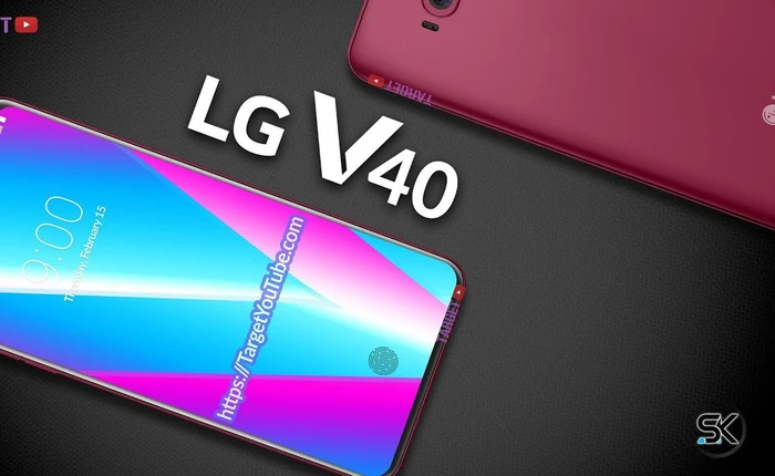 Cái nhìn rõ ràng đầu tiên về cụm...5 camera trên LG V40