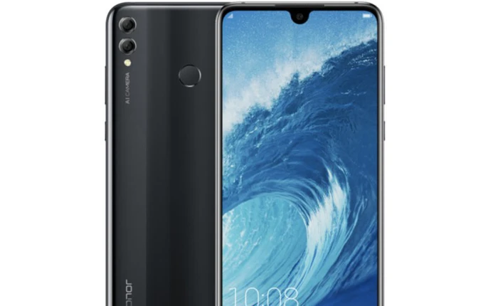 Honor 8X Max lộ diện với màn hình khổng lồ 7,12 inch, thiết kế giọt nước, giá bán 1.465 USD