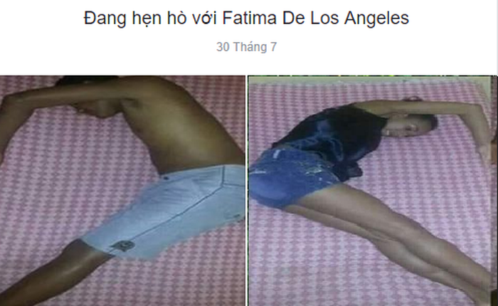 Thông báo hẹn hò trên Facebook, cặp đôi làm mạng xã hội cười nghiêng ngả tới hai lần vì bộ ava so le xộc xệch