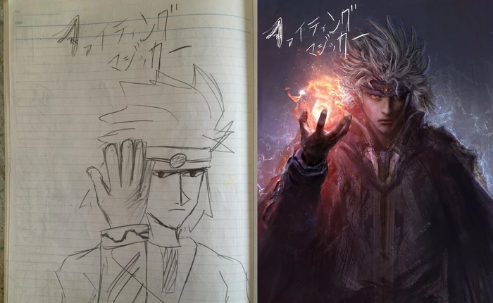 Khổ luyện 13 năm, họa sĩ biến bức vẽ nguệch ngoạc thuở bé thành tuyệt phẩm Concept Art