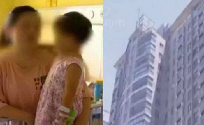 Ngã xuống đất từ tầng 17, bé gái 2 tuổi đứng dậy đi vào nhà như chưa có gì xảy ra