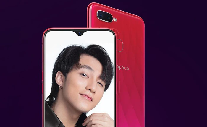 Oppo F9 lộ diện với thiết kế tuyệt đẹp, màn hình giọt nước, sạc nhanh VOCC, sẽ ra mắt tại Việt Nam vào ngày 15/8, giá 7,99 triệu