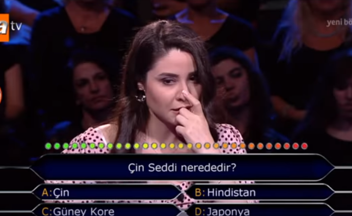 Thí sinh "Ai là triệu phú" bỗng nổi như cồn vì không biết "Vạn Lý Trường Thành của Trung Quốc nằm ở nước nào?"