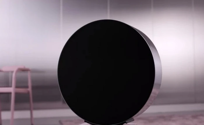 Bang & Olufsen tung mẫu loa Beosound Edge mới, thiết kế hình tròn giống bánh xe, có thể treo tường dễ dàng