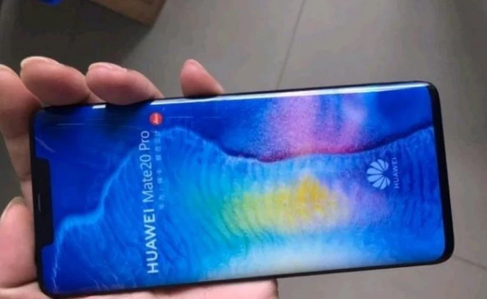 Nguyên mẫu của Huawei Mate 20 Pro xuất hiện với kiểu dáng rất đẹp, viền màn hình siêu mỏng