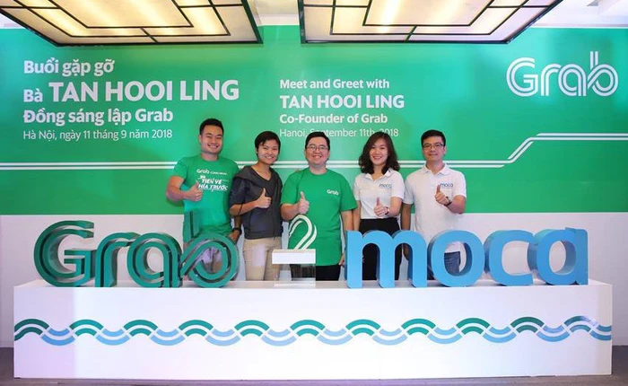 Grab bắt tay ứng dụng thanh toán di động Moca, ra dịch vụ mới vào tháng 10