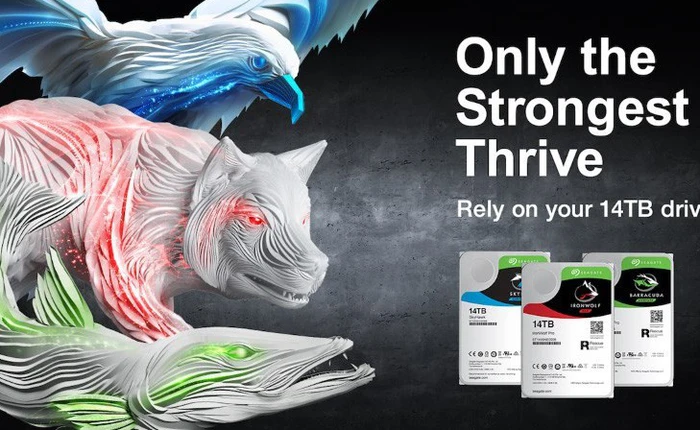 Seagate ra mắt bộ sản phẩm ổ HDD dung lượng 14 TB, giá từ 510 USD
