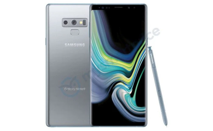 Samsung đang chuẩn bị ra mắt một phiên bản Galaxy Note 9 màu bạc