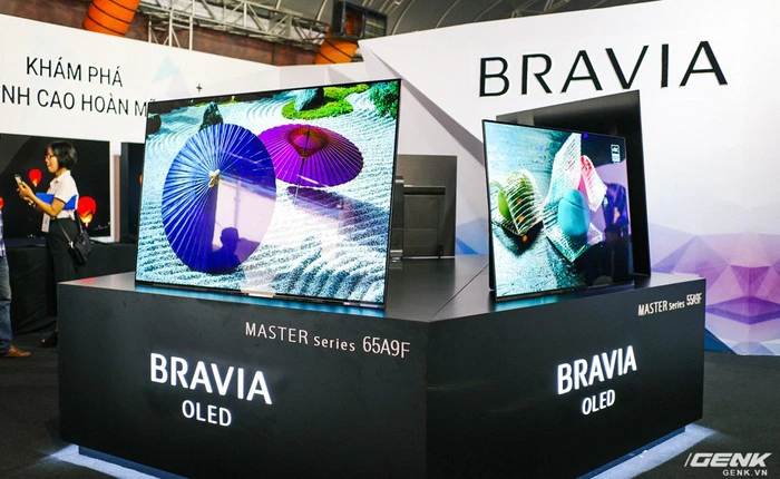 Cận cảnh hai mẫu TV 4K MASTER Series A9F và Z9F: viền siêu mỏng, loa 3.2