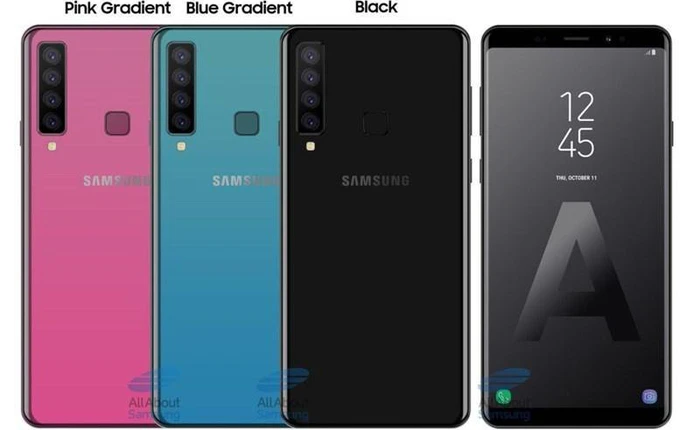 Bên cạnh 4 camera sau, Galaxy A9 Pro ra mắt ngày 11/10 tới còn là smartphone Samsung đầu tiên dùng chip Snapdragon 710