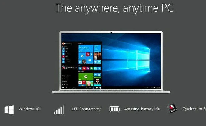 Snapdragon 1000: 8,5 tỷ bóng bán dẫn để có thể chạy Windows 10 trên PC
