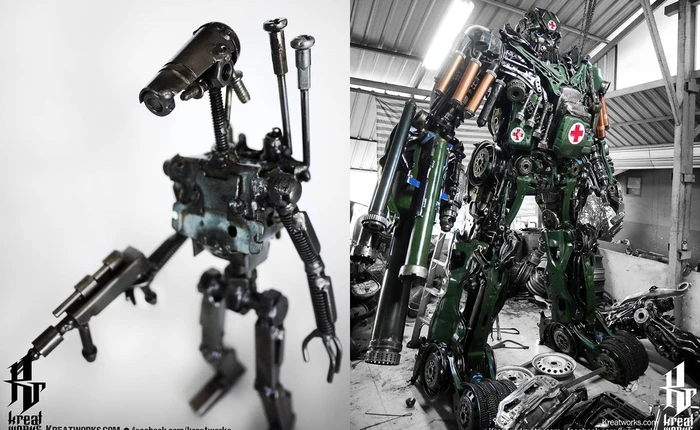 "Tìm hồn trong sắt vụn", công ty Thái Lan hái ra tiền nhờ những mô hình đầy nghệ thuật