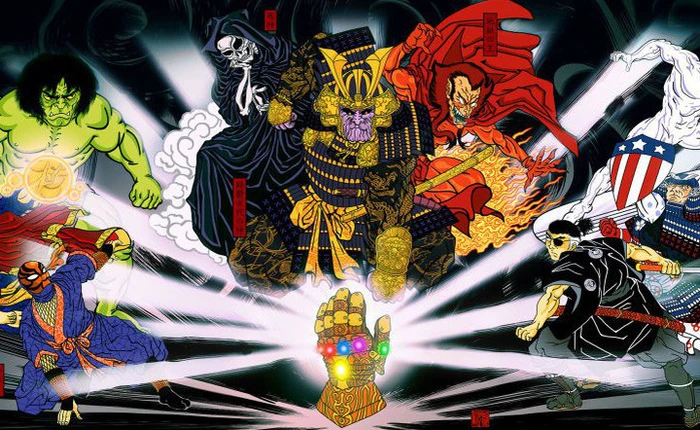 Sẽ thế nào khi những siêu anh hùng "xuyên không" về Nhật Bản thời Edo?