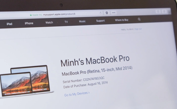 Apple đã cho phép kiểm tra ngày mua gốc của thiết bị, cực hữu ích cho người mua đồ Apple cũ