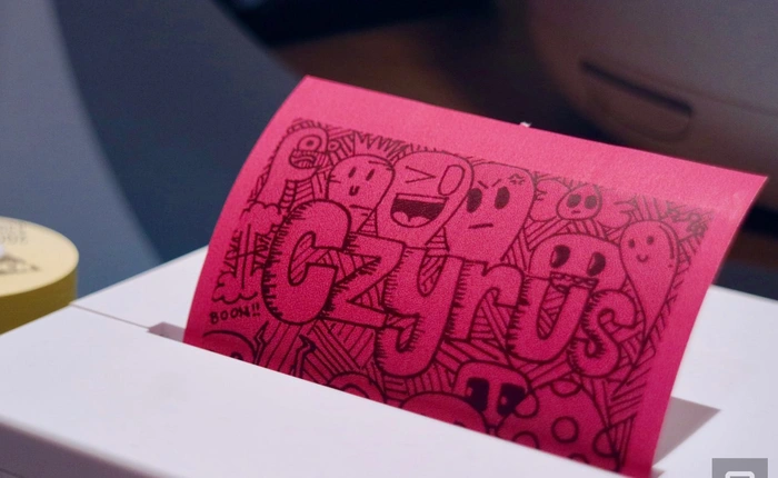 [CES 2018] Cần gì mua giấy nhớ khi bạn đã sở hữu chiếc máy in sticky note cực tiện lợi này rồi?