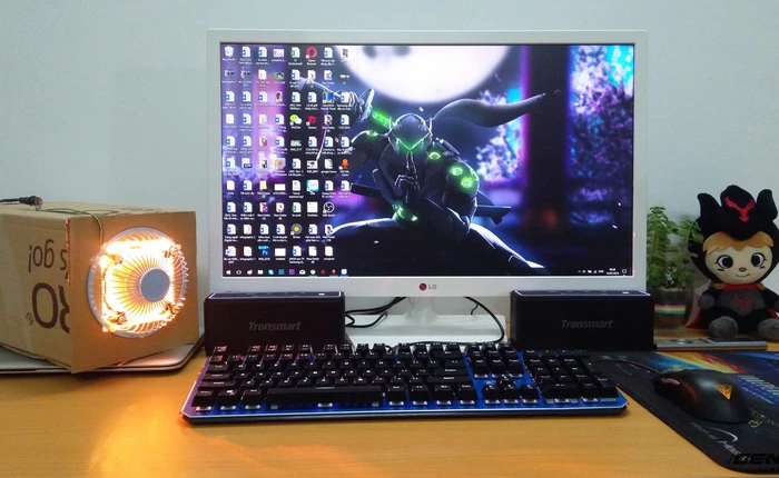 Hướng dẫn chế quạt sưởi để bàn cho dân công nghệ : Ấm áp đôi bàn tay lúc ngồi máy tính chỉ với 100.000 đồng