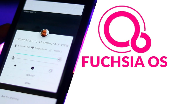 Google đang tiến hành thử nghiệm hệ điều hành bí ẩn Fuchsia trên Pixelbook