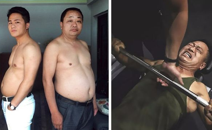 Từ bụng bia hóa cơ bắp, hành trình giảm cân 6 tháng của gia đình này khiến ai nấy đều ngưỡng mộ