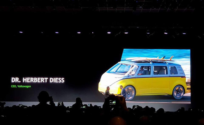 [CES 2018] Gã khổng lồ Volkswagen chính thức hợp tác với NVIDIA để mang công nghệ AI lên xe hơi