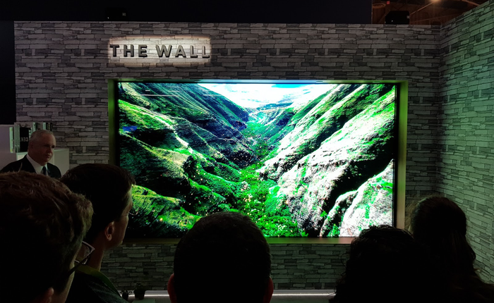 [CES 2018] Đây là chiếc TV Micro LED 146 inch - một trong những sản phẩm ấn tượng nhất CES 2018