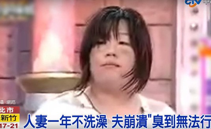 Đài Loan: Chồng quyết định ly hôn vì vợ quá bẩn, cả năm mới tắm 1 lần