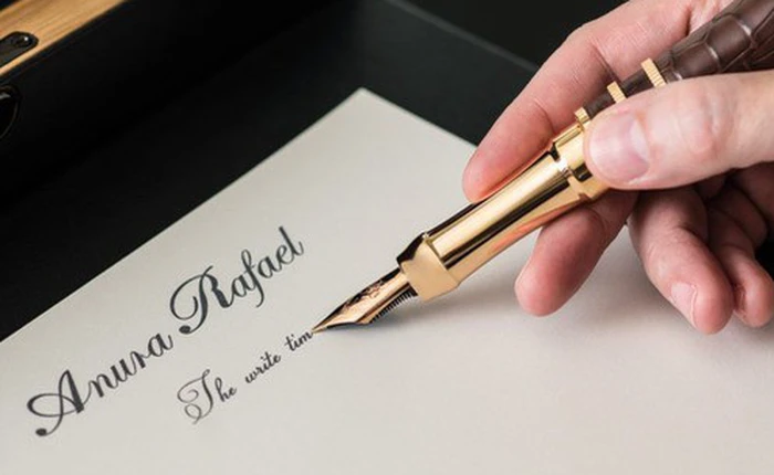 Câu chuyện lịch sử đằng sau những cây bút viết chế tác thủ công nổi tiếng thế giới
