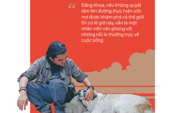 Trần Đặng Đăng Khoa và chiếc xe máy đi vòng quanh thế giới: Bình thản lên đường, bình thản tự do