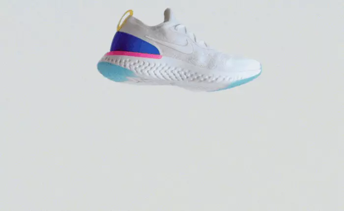 Nike tiếp tục cuộc đua công nghệ bằng bộ đệm tối ưu, tích hợp trên mẫu giày chạy Epic React FlyKnit