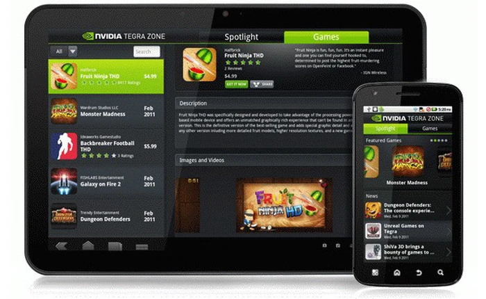 nVIDIA đưa Tegra Zone lên Windows RT