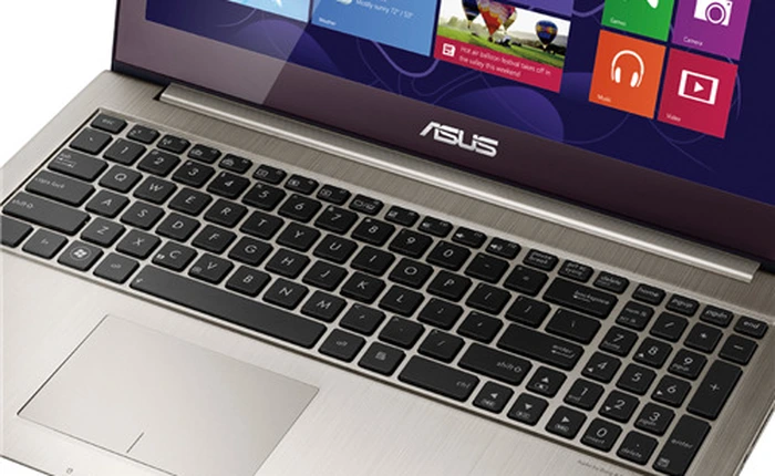 Ultrabook màn hình cảm ứng mới xuất hiện trên trang chủ Asus