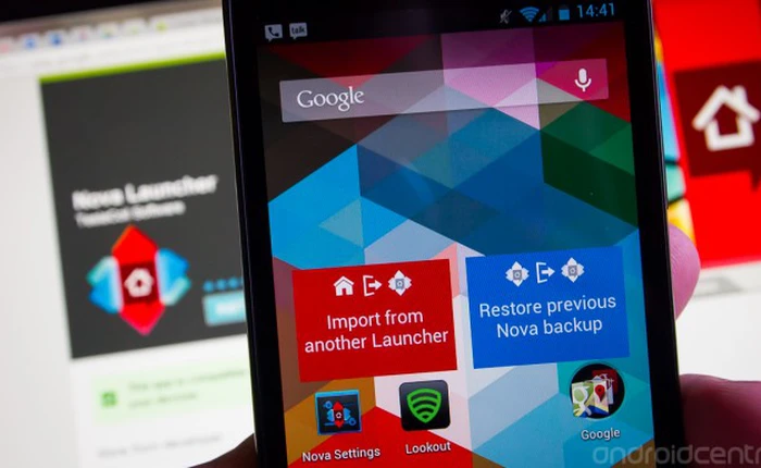 Nova Launcher cập nhật lên phiên bản 2.0, rất nhiều tính năng mới