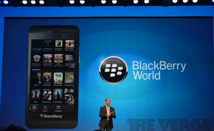 Blackberry 10 đã có 70.000 ứng dụng