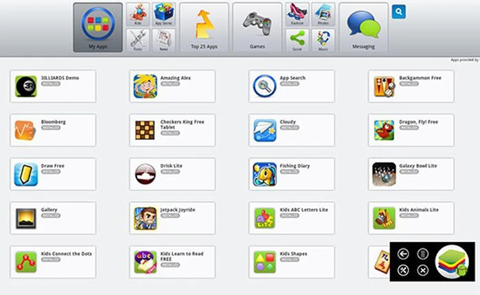 BlueStack giúp ứng dụng Android chạy mượt trên Surface Pro
