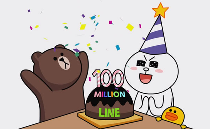 Line tạm dẫn đầu nhờ truyền thông mạnh