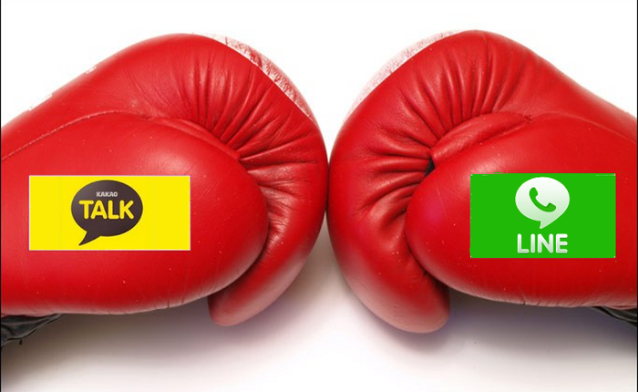 Kakao Talk và Line ganh nhau trên… truyền hình