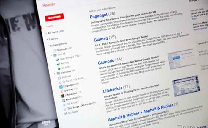 Google Reader sắp chết