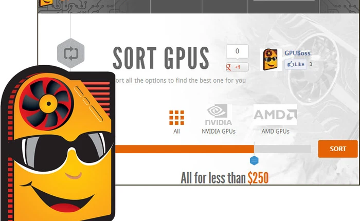 Website giúp so sánh GPU ra mắt người dùng