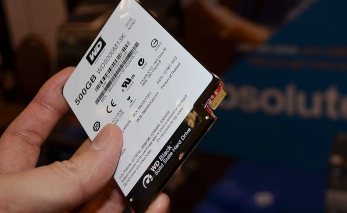 Western Digital lần đầu tiên làm ổ cứng lai WD Black, mỏng chỉ 5 mm