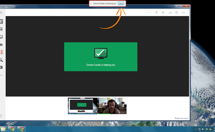 Google bổ sung tính năng điều khiển máy tính từ xa cho dịch vụ chat Hangout
