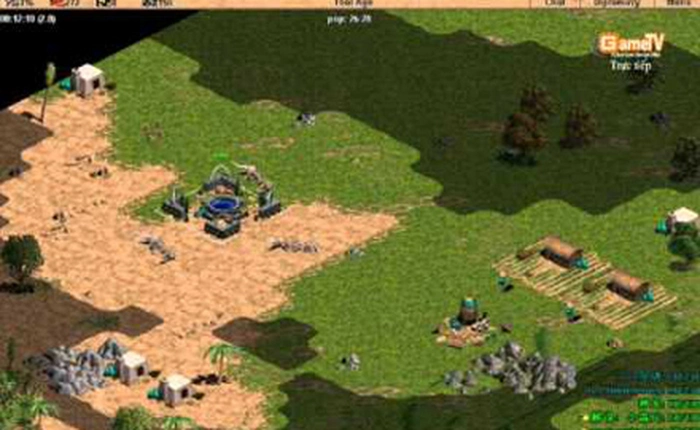 Cùng theo dỗi trận đấu AOE hấp dẫn 2v2 chimse+chip vs meomeo+yugi