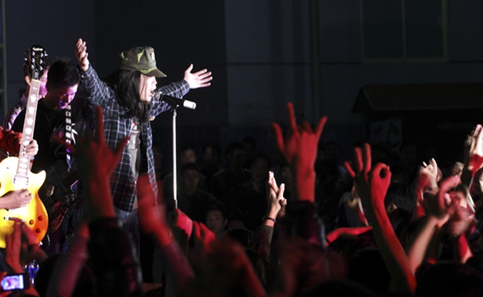 Rock band Thủy Triều Đỏ là “fan ruột” của CĐTL II