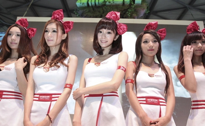 [ChinaJoy 2012] Chiêm ngưỡng gương mặt showgirl xinh nhất ChinaJoy 2012