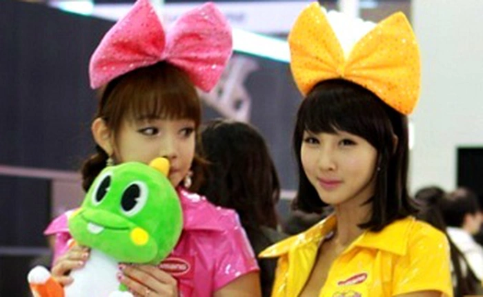 No mắt với mỹ nữ và game ngày đầu G-Star 2010